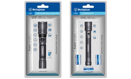 Westinghouse 5- or 3-Watt Aluminum Flashlight