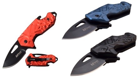 MTECH USA Assisted Opening 3Cr13 Steel Compact Multi-Function Knife