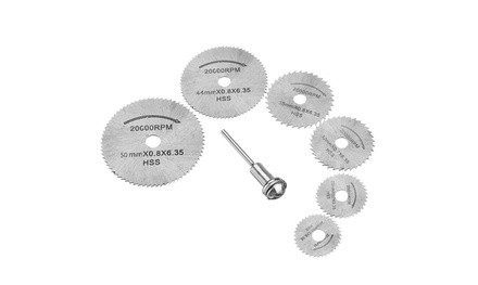 Circular Saw Disc Set Dremel Accessory Mini Drill Rotary Tool Wood Cutting Blade