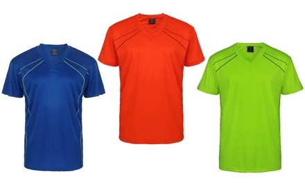 Lee Hanton Men's Short-Sleeve Active Performance T-Shirt (S-3XL)