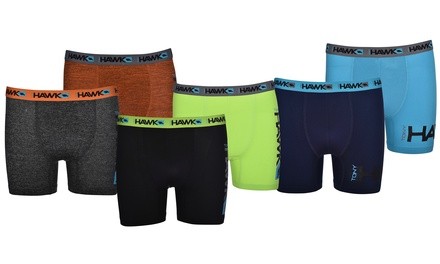 Tony Hawk Boys' Boxer Briefs 4-Pack Performance Dri Fusion Tech 