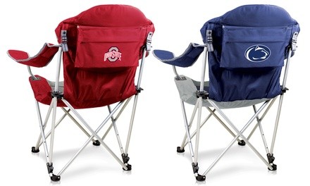 Picnic Time Oniva NCAA Reclining Camp Chair