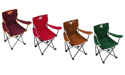 Logo Brands NCAA Kids' Tailgate Camping Chair 