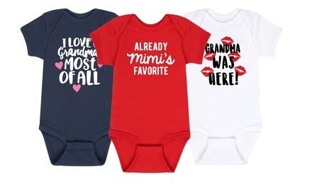 Grandma's Favorite 100% Cotton Bodysuit