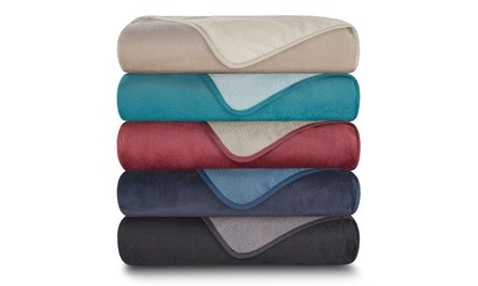 All-Season Reversible Plush Blankets