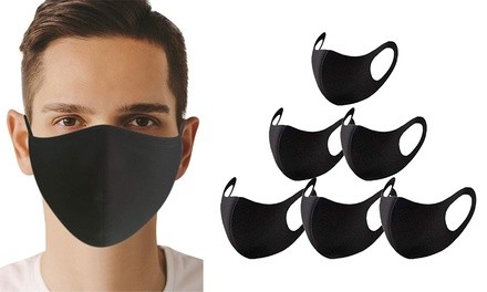 Anti-dust Mouth Cover Bandana Reusable Washable Face Masks(6 Pack)