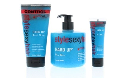 Style Sexy Hair Hard Up Holding Gel (1-, 2-, or 3-Pack)