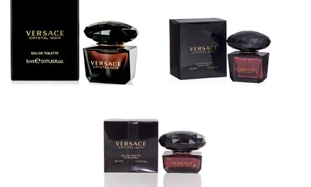 Versace Crystal Noir Eau de Toilette Spray for Women (Multiple Sizes Available)