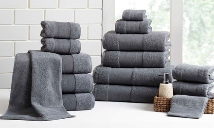 Aircloud 100% Cotton Towel Set (18-Piece)