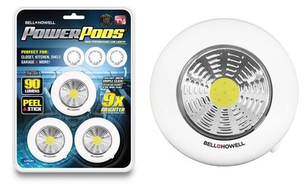 As Seen On TV - Bell + Howell Power Pods - High-Performance Lights (3-Pack)