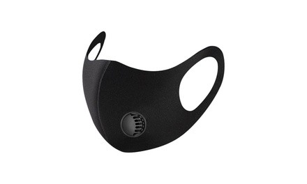 Reusable & Washable Black Mask (1, 3, & 5-Pack)