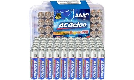 ACDelco AAA Batteries (60-Pack) or (100-Pack)