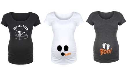  Bloom Maternity Funny and Cute Halloween Tee