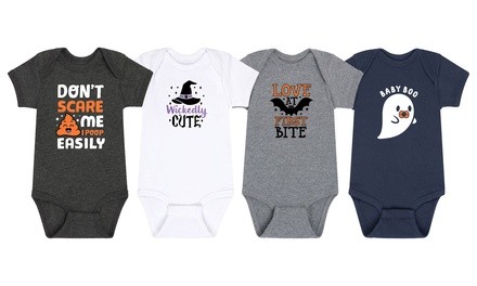 Instant Message: Infant Baby Boo Halloween Bodysuit
