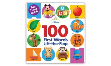 Disney Baby 100 First Words Lift-the-Flap