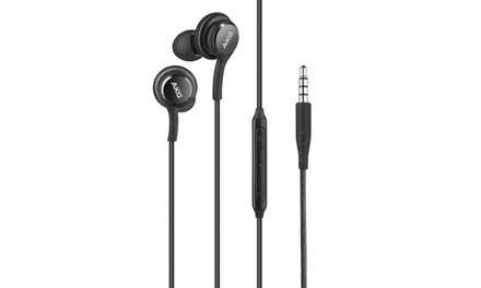 Samsung Galaxy S9/S9+/S8/S8+ Stereo Headphones Tuned by AKG (1-, 2-, or 3-Pack)