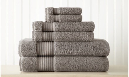 100% Turkish Cotton Towel Set (6-Piece)