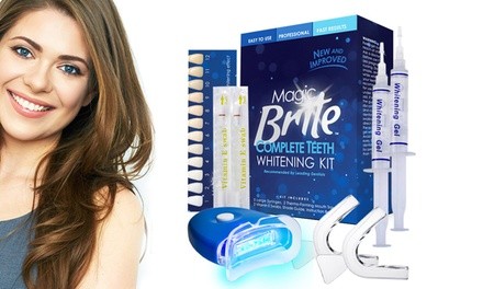 MagicBrite LED Teeth-Whitening Kit (11-Piece)