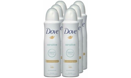 Dove Dry Spray 48-Hour Antiperspirant (6-Pack)