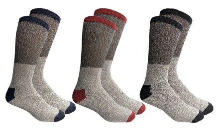 Unisex Thermal Insulated Heat-Retaining Winter Socks (3-Pack)