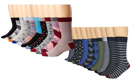 3KB Men's Dress Socks Variety Pack (10-Pair)