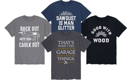 Instant Message: Men's Garage & Tool Graphic Shirt (S-3XL)