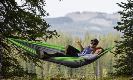 2-Person Lightweight Portable Nylon Hammock 