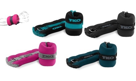 TKO 2lb. or 5lb. Ankle or Wrist Weight Set (2-Piece)