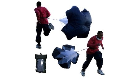 Speed Training Resistance Parachute with Adjustable Waist Belt (multiple size options)