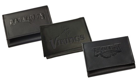 NFL Genuine Leather Trifold Wallet