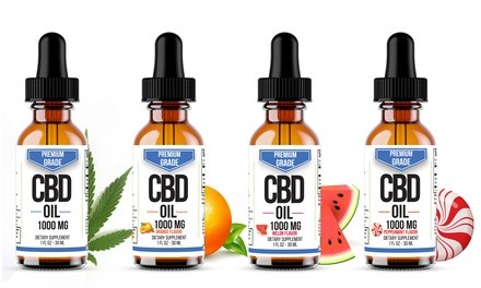 Premium CBD Oil from Select Organics, Various Flavors (500mg-3000mg)