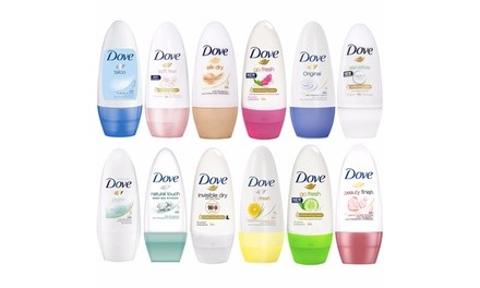 Dove 48h Roll-On Antiperspirant Deodorant for Women (10-Pack)