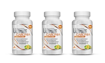 Ultimate Garcinia Dual-Action Fat-Burning Supplement (1- or 3-Pack)