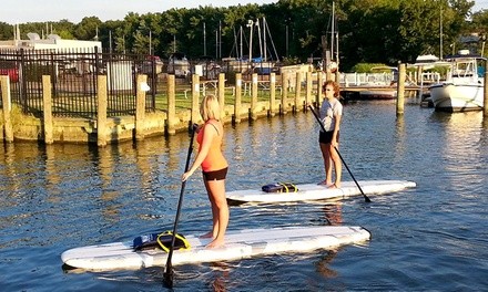 Two-Hour Stand-Up Paddleboard Rental for Two or Four at Baltimore Boating Center (Up to 50% Off)