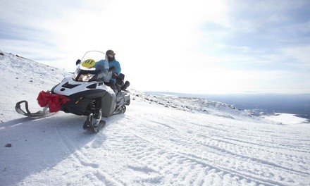 Three-Hour Snowmobile Tour for One, Two, or Four from Monarch Snowmobile Tours and Rentals (Up to 40% Off)