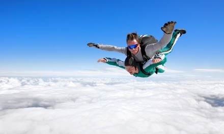 Tandem Skydiving Jump from Dallas Tandem Skydiving (Up to 63% Off). Three Options Available