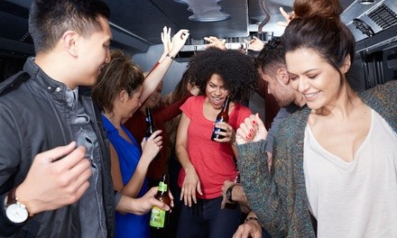 A 2-Hour Party Bus Rental for Up to 10 or 15 People from The Bus Miami (50% Off)