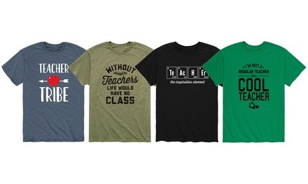 Instant Message: Men's Tees for Your Favorite Teacher (S-3Xl)