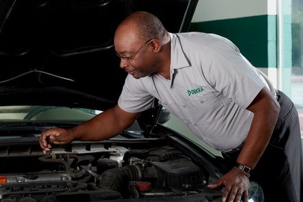 Valvoline or Custom Blend Oil Change at DEKRA Emission Check (Up to 34% Off)