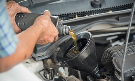 $39 for Synthetic-Blend Oil Change with Inspection and Rotation at Eco-T Tire & Retreading ($57.99 Value)