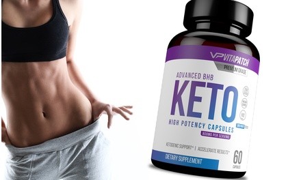 Advanced Keto BHB Weight Loss Support Supplement (1-, 2-, or 3-Pack)