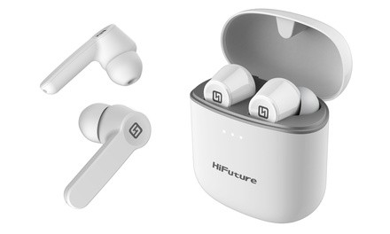 HiFuture FlyBuds True Wireless Bluetooth 5.0 Earbuds with Charging Case