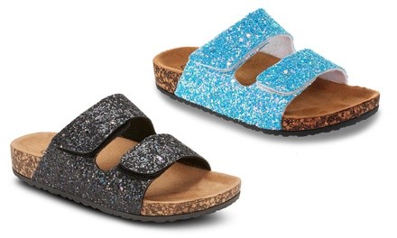 Olivia Miller Girl Glitter Bomb Sandals