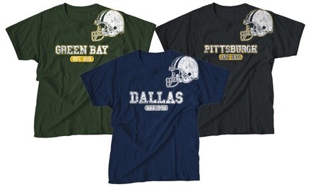 Kid's Awesome Football Helmet T-Shirts