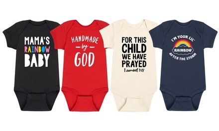 Instant Message Rainbow Miracle Baby Infant Bodysuit