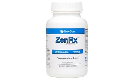 ZenRx Anti-Anxiety and Mood Support Supplement