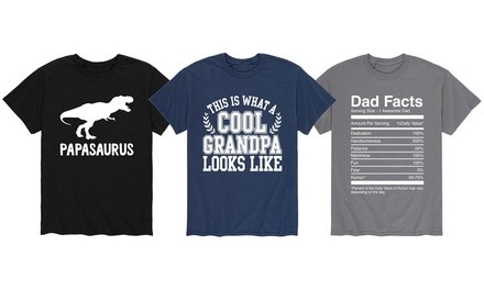 Dad and Grandpa Father's Day Tees (S–3XL)