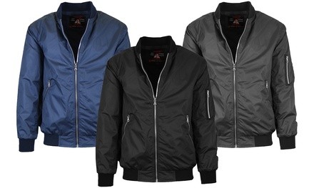 Men's Lightweight Bomber Flight Jacket