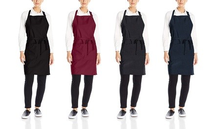 Cotton Bib Apron or Waist Apron with Pockets (2-, 4- or 12-Pack)