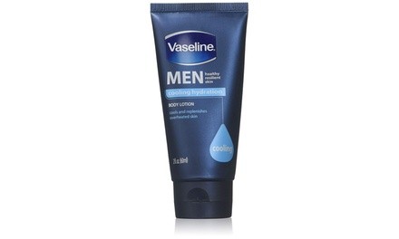 Vaseline Men Cooling Hydration Travel Size Body Lotion 2 Oz Brand New Pack of 6